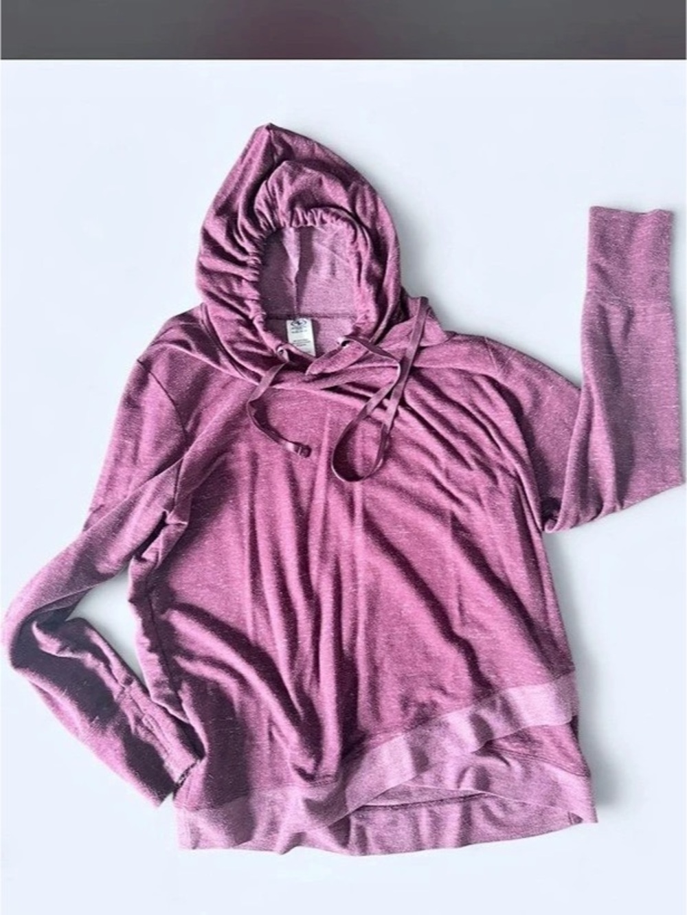 Maroon Hooded Top Like New